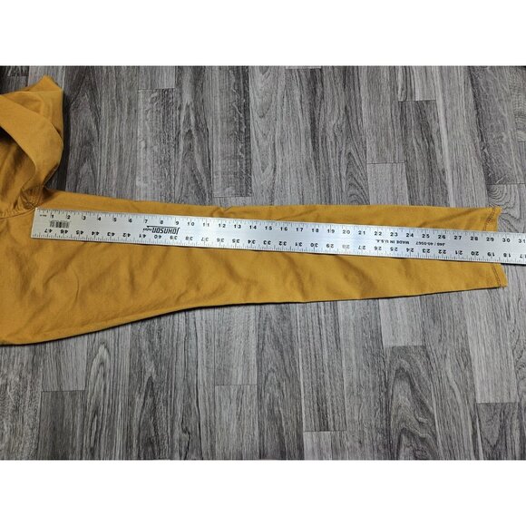 (3/$35) Mossimo Supply Co Jeans Womens 7 Yellow Skinny Fit 6 Stretch Juniors - Picture 9 of 11